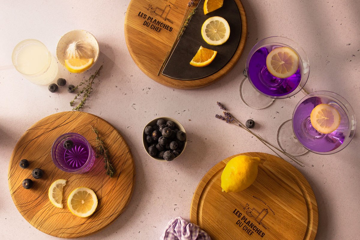 Plateau en bois de présentation pour tapas